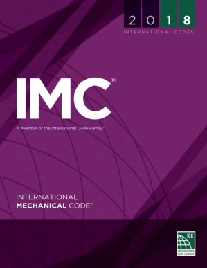 2018 International Mechanical Code (IMC) By International Code Council