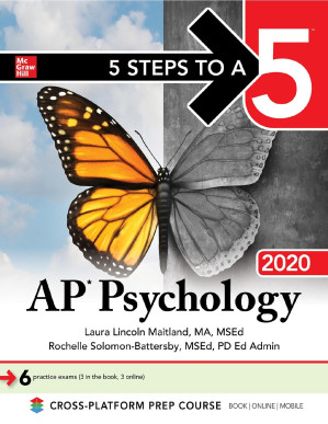 5 Steps to a 5: AP Psychology 2020 By Laura Lincoln Maitland, Rochelle Solomon-Battersby