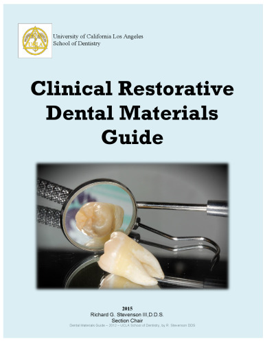 A Clinical Guide to Applied Dental Materials, 1e - Bonsor BDS(Hons) MSc FHEA, Stephen J., Pearson PhD BDS LDS, Gavin