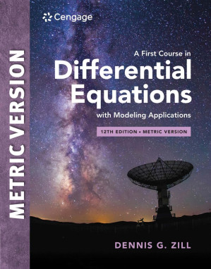 A First Course in Differential Equations with Modeling Applications By Dennis G. Zill -