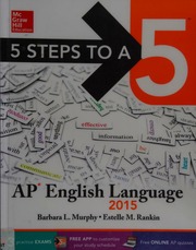 AP English language, 2015 by Murphy, Barbara L., author; Rankin, Estelle M., author