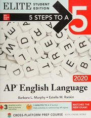 AP English language 2020 - 9781260455960