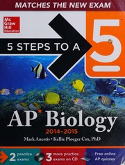 AP biology, 2014-2015 by Anestis, Mark, author; Cox, Kellie Ploeger, author