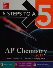 AP chemistry, 2017 by Moore, John T., 1947- author; Langley, Richard, author