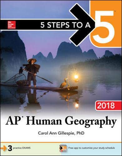 AP human geography 2018 - 9781259863189