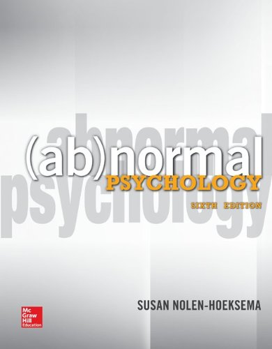 Abnormal Psychology - 6th Edition