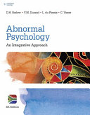 Abnormal Psychology: An Integrative Approach By Conrad Visser, Larise du Plessis, David Barlow, V. Durand