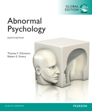 Abnormal psychology - Thomas F. Oltmanns, Robert E. Emery