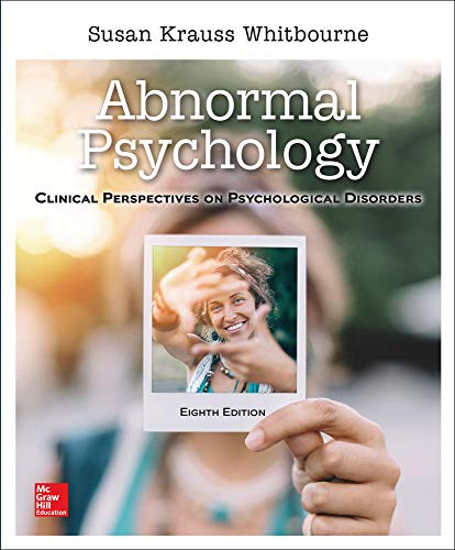 Abnormal psychology: clinical perspectives on psychological disorders (8th Ed.)