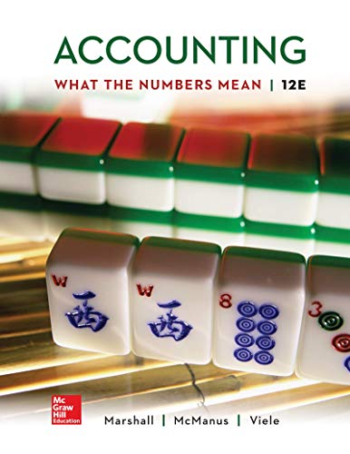 Accounting: What the Numbers Mean, 12e - 9781260480696