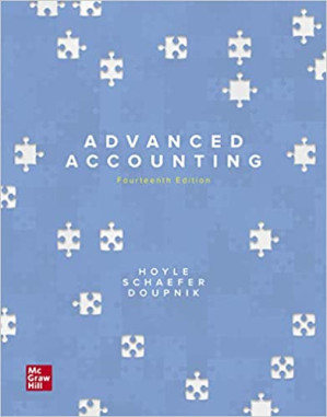 Advanced Accounting 14th Edition By Joe Ben Hoyle, Thomas F. Schaefer, Timothy S. Doupnik