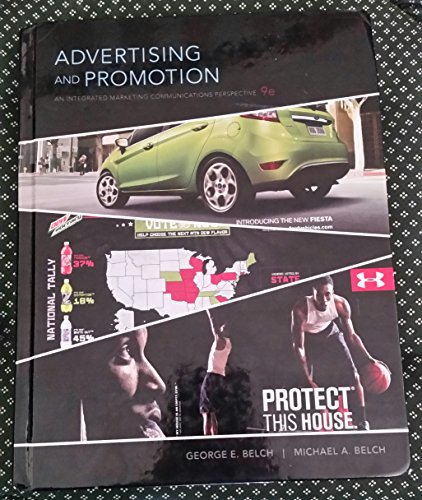 Advertising and promotion: an integrated marketing communications perspective - 9780073404868