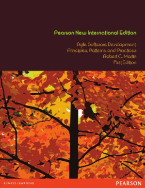 Agile Software Development: Principles, Patterns, and Practices - Robert C. Martin