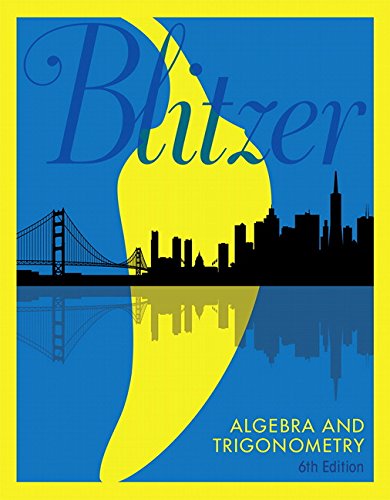 Algebra and Trigonometry - 6th Edition