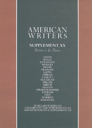 American Writers, Supplement XX By Jay Parini