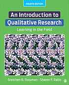 An Introduction To Qualitative Research: learning in the field - 9781071802694