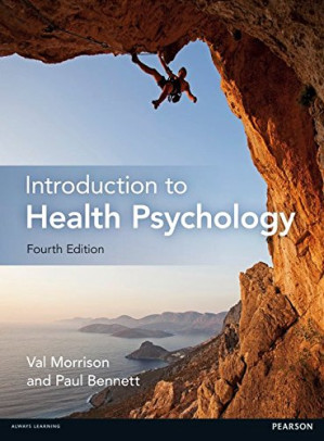 An Introduction to Health Psychology - Val Morrison, Paul Bennett