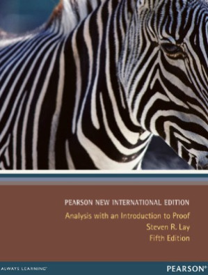 Analysis with an introduction to proof - Steven R. Lay - 9781292040240-1
