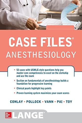 Anesthesiology by Lydia Ann Conlay; et al