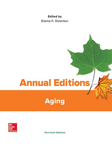 Annual Editions: Aging by Elaina Osterbur