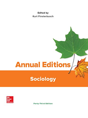Annual Editions: Sociology, 43/e - 9781260180305