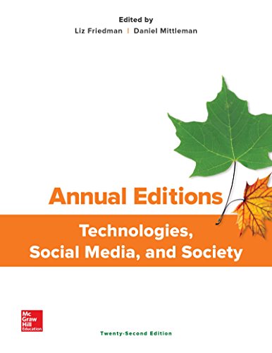 Annual Editions: Technologies, Social Media, and Society - 9781259873430