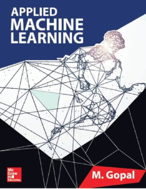 Applied Machine Learning By M Gopal