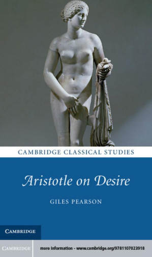 Aristotle on Desire - Pearson, Giles.