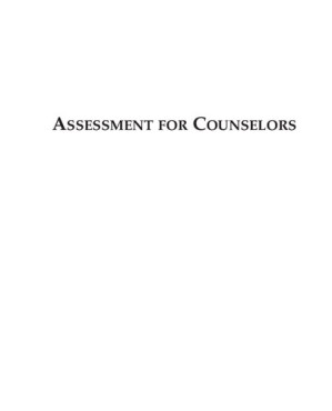 Assessment for Counselors - Bradley T. Erford
