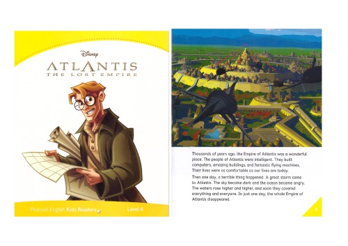 Atlantis - The Lost Empire (Book) (Level 6) - Pearson Kids Readers
