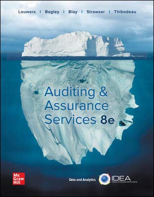 Auditing & Assurance Services, 8th Edition - 9781260369205