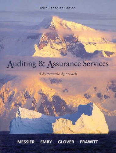 Auditing & assurance services: a systematic approach