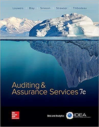 Auditing And Assurance Services 7Th Edition
