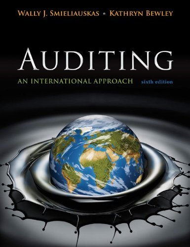 Auditing: an international approach - 9780071051415