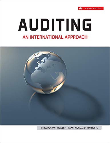 Auditing: an international approach - 9781259451270
