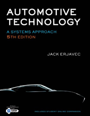 Automotive technology: a systems approach By Erjavec, Jack