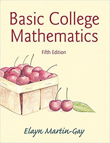 Basic College Mathematics 5Th Edition