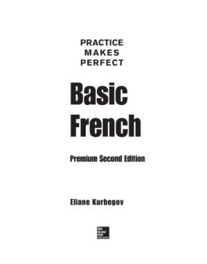 Basic  French by Eliane Kurbegov