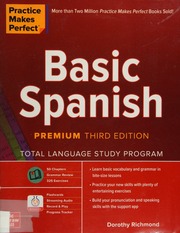 Basic Spanish by Richmond, Dorothy Devney, author