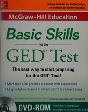 Basic skills for the GED® test