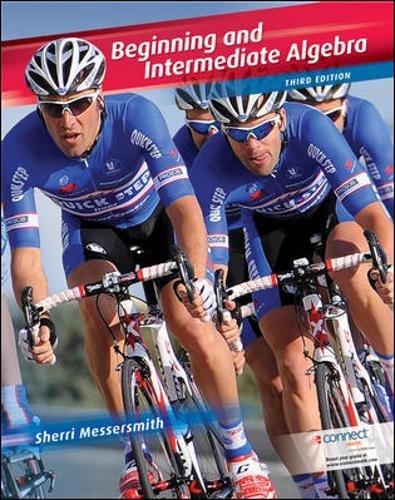 Beginning and Intermediate Algebra - 9780073384375