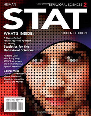 Behavioral Sciences STAT 2 By Gary Heiman - 9781285431321