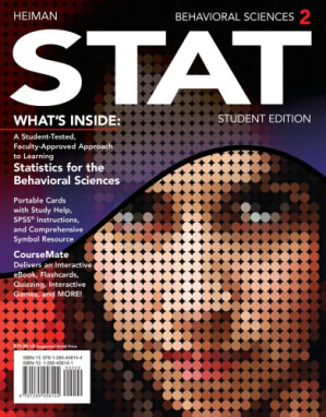 Behavioral Sciences STAT, 2nd ed. By Heiman, Gary W - 9781305117204
