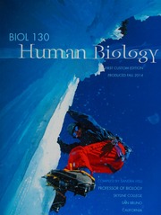Biol 130 Human Biology by Sandra Hsu