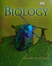 Biology: concepts and investigations - 9780077570675