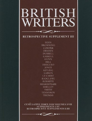 British Writers, Retrospective Supplement 3 (British Writers Retrospective Supplement) By Jay Parini