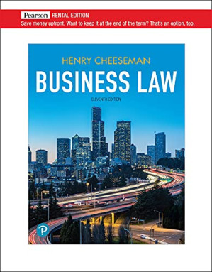 Business Law, 11e - Henry R. Cheeseman