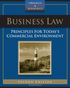 Business Law: Principles for Today's Commercial Environment By David P. Twomey, Marianne M. Jennings - 9781413032215