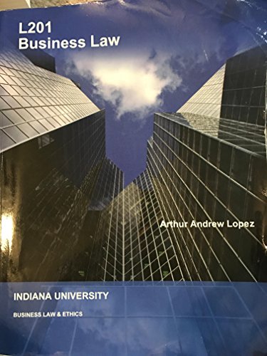 Business Law by Arthur Andrew Lopez