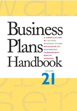 Business Plans Handbook, Volume 21 By Cengage Gale, GALE   CENGAGE LEARNING